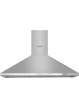 INDESIT IHPC95LMX 90cm Wall Mounted Cooker Hood Stainless Steel