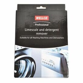 WELLCO WEL4014 Washing Machine/Dishwasher Limescale & Detergent Remover 6 Pack