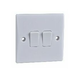 GET Ultimate 2 Gang 2 Way 10A Light Switch