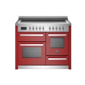 Bertazzoni Professional 110cm Range Cooker XG Induction Red PRO115I3EROT
