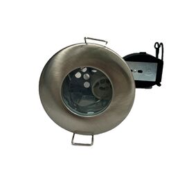 AURORA IP65 Fire Protect Shower Downlight - Satin Nickel