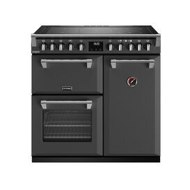 STOVES 444411520 Richmond Deluxe Rotary 90cm Electric Induction Range Cooker Anthracite NEW FOR 2023