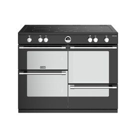 STOVES 444411430 Sterling S1100Ei MK22 110cm Electric Induction Range Cooker Touch Control Black NEW FOR 2023