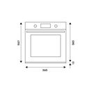 Bertazzoni Pro Series LCD 60cm oven 11 Functions Stainless Steel F6011PROELX additional 8