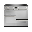 STOVES 444411473 Sterling Deluxe D1000 Electric Induction 100cm Range Cooker Touch Control Stainless Steel NEW FOR 2023 additional 1