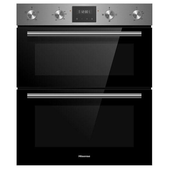 HISENSE BID75211XUK Built-Under Electric Double Oven Stainless Steel
