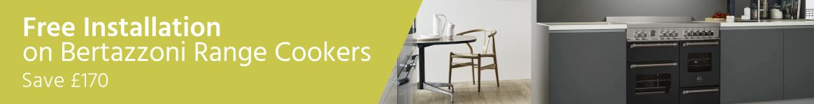 Free Installation on Bertazzoni Range Cookers