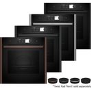 NEFF B69VY7MY0 N90 Slide and Hide Built-In Electric Single Oven + Steam
