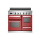 Bertazzoni Professional 100cm Range Cooker XG Oven Induction Red PRO105I3EROT
