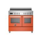 Bertazzoni Professional 100cm Range Cooker Twin Oven Electric Induction Orange PRO105I2EART
