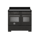 Bertazzoni Professional 100cm Range Cooker Twin Oven EIectric Induction Carbonio PRO105I2ECAT2