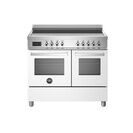 Bertazzoni Professional 100cm Range Cooker Twin Oven Electric Induction White PRO105I2EBIT