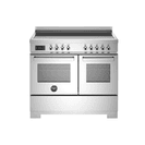 Bertazzoni Professional 100cm Range Cooker Twin Oven EIectric Stainless PRO105I2EXT2