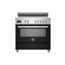 Bertazzoni Professional 90cm Range Cooker Single Oven Electric Induction Black PRO95I1ENET