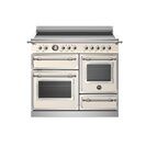 Bertazzoni Heritage 100cm Range Cooker XG Oven Induction Ivory HER105I3EAVT