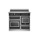 Bertazzoni Heritage 100cm Range Cooker XG Oven Induction Black HER105I3ENET2