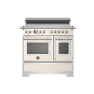 Bertazzoni Heritage 90cm Range Cooker Twin Oven Induction Ivory HER95I2EAVT2