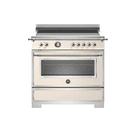 Bertazzoni Heritage 90cm Range Cooker Single Oven Induction Ivory HER95I1EAVT2