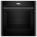 NEFF B54CR31G0B N70 Slide and Hide Built-In Electric Single Oven Graphite-Grey