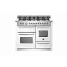 Bertazzoni Master 110cm Range Cooker XG Oven Dual Fuel White MAS116L3EBIC