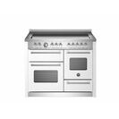 Bertazzoni Master 110cm Range Cooker XG Oven Induction White MAS115I3EBIC