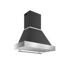 Bertazzoni Heritage Chimney Hood 100cm Wall Mounted Black KC36HERTNE + K100HERTX