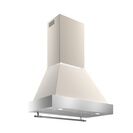 Bertazzoni Heritage Chimney Hood 90cm Ivory Stainless Base KC36HERTAV + K90HERTX