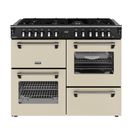 STOVES 444411877 Richmond Deluxe 110cm Dual Fuel Range Cooker - Cream
