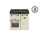 STOVES 444411868 Richmond Deluxe 90cm Dual Fuel Range Cooker - Cream