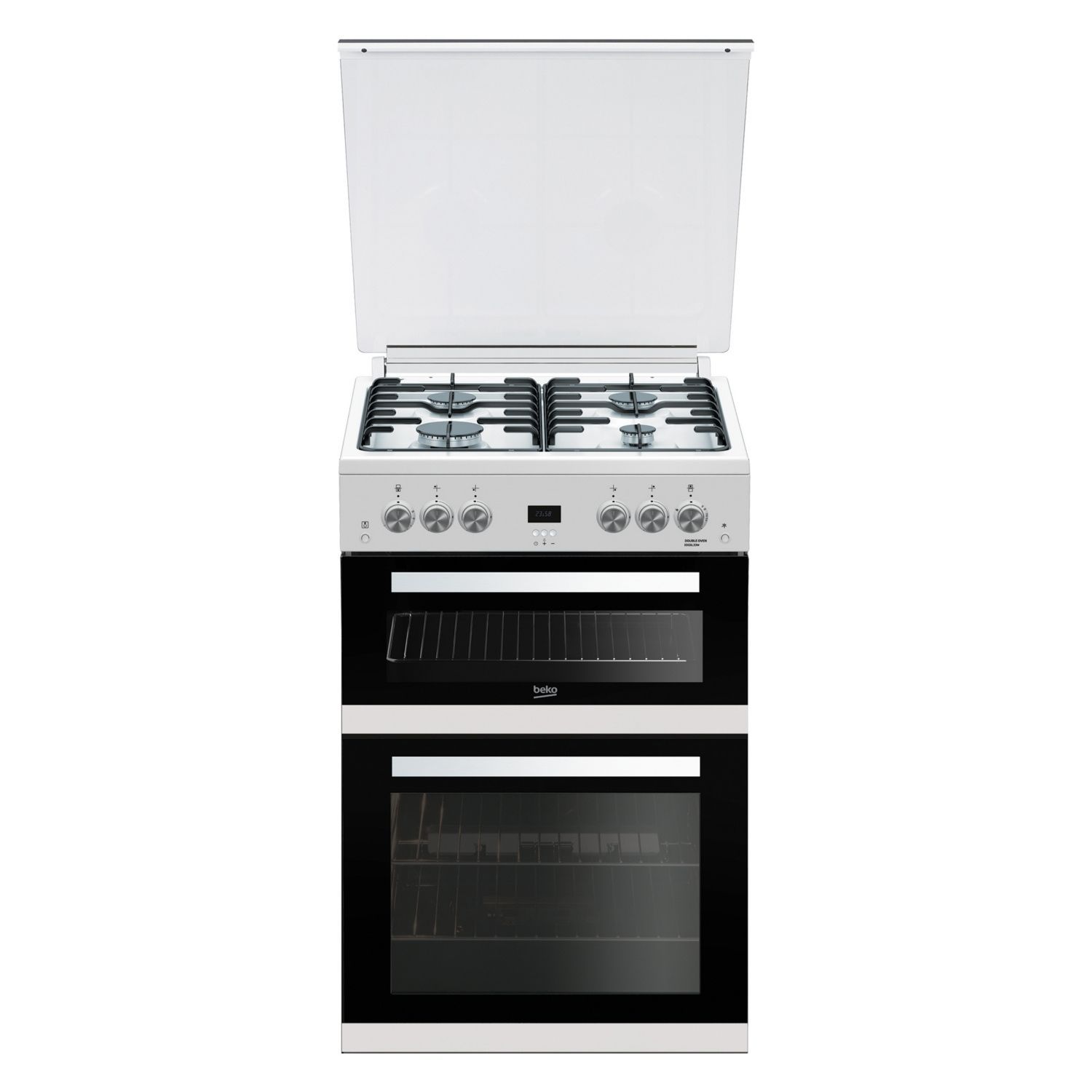 free standing gas cookers 60cm double oven