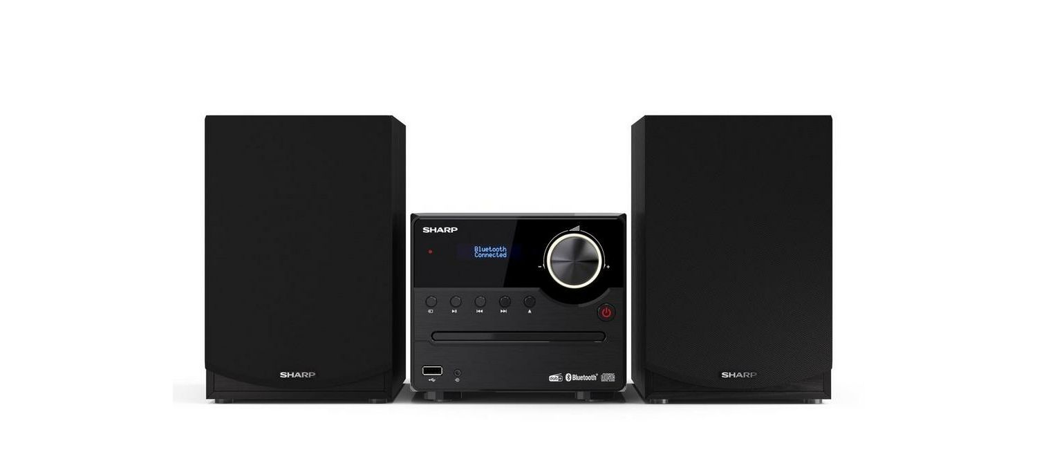 SHARP XL-B517D (BK) Micro Hi-Fi Sound System Stereo with DAB Radio