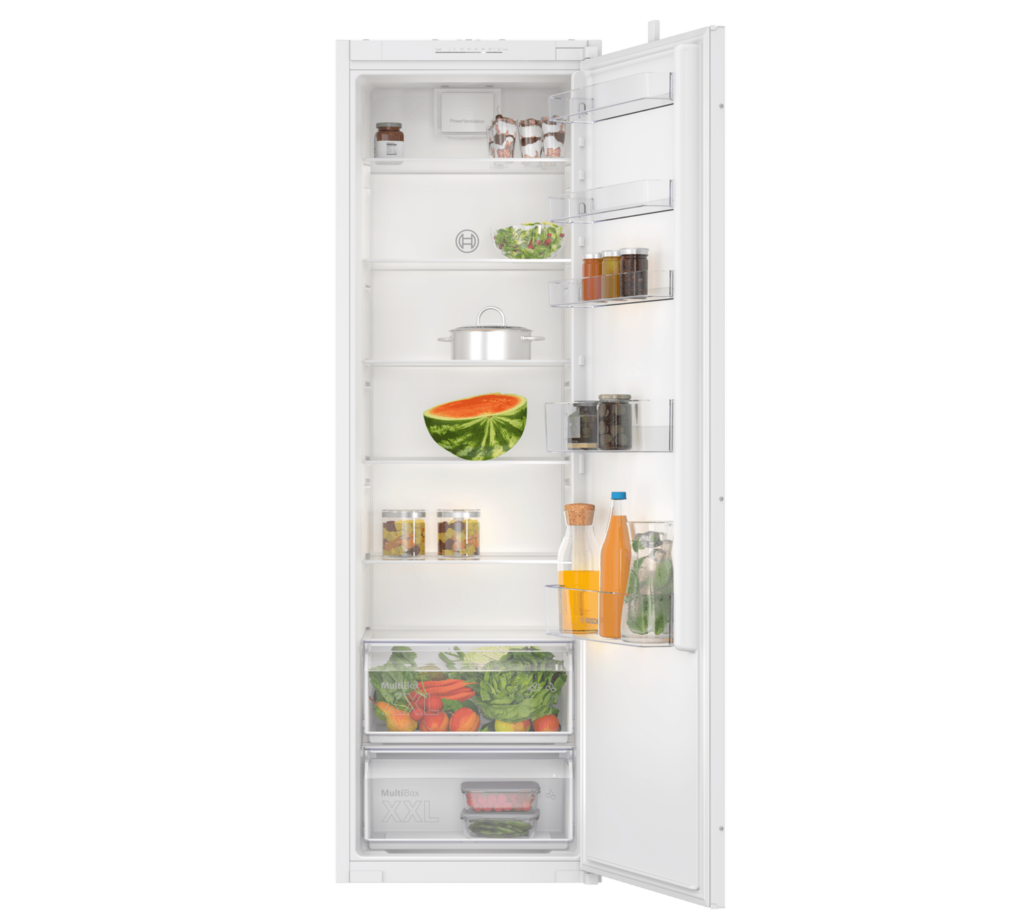 Buy BOSCH KIR81NSE0G 54.1cm Built-In Fridge - White from £849.00