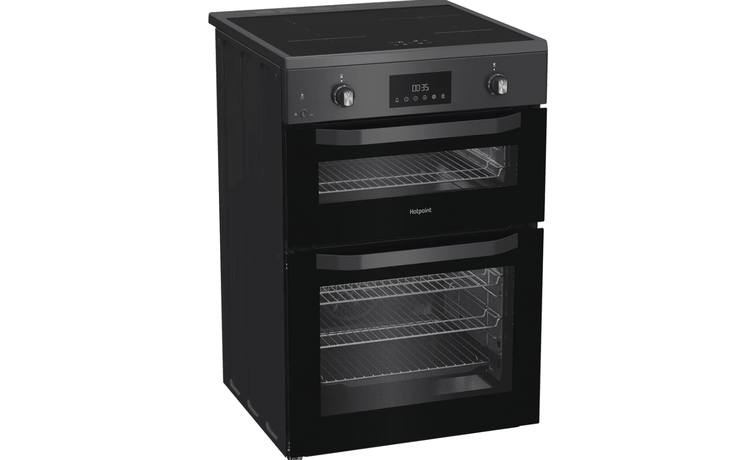 Buy HOTPOINT HDE6IDC2SA Induction Double Cooker 60CM with