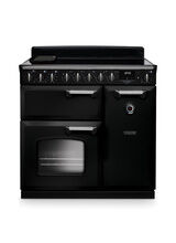 RANGEMASTER CLDL90EIPGBL/CM1 Classic Deluxe 90cm Induction Black/Chrome
