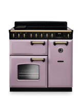 RANGEMASTER CLDL90EIPHTH/AB1 Classic Deluxe 90cm Induction Heather/Antique Brass