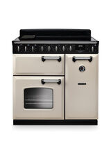 RANGEMASTER CLDL90EIPPCR/CM1 Classic Deluxe 90cm Induction Pale Cream/Chrome