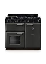 RANGEMASTER CLDL100DFPSLT/CM1 Classic Deluxe 100cm Dual Fuel Slate/Chrome