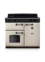 RANGEMASTER CLDL100EIPPCR/CM1 Classic Deluxe 100cm Induction Pale Cream/Chrome