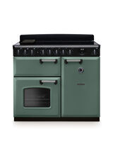 RANGEMASTER CLDL100EIPMGR/CM1 Classic Deluxe 100cm Induction Mineral Green/Chrome