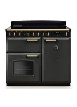 RANGEMASTER CLDL100EIPSLT/AB1 Classic Deluxe 100cm Induction Slate/Antique Brass