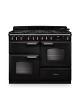 RANGEMASTER CLDLO110DFPCBL/CM1 Classic Deluxe 110cm OC Dual Fuel Charcoal Black/Chrome