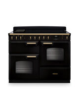 RANGEMASTER CLDLO110EIPGBL/AB1 Classic Deluxe 110cm OC Induction Black/Antique Brass