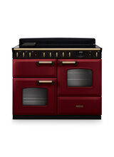 RANGEMASTER CLDLO110EIPBOR/AB1 Classic Deluxe 110cm OC Induction Bordeaux/Antique Brass