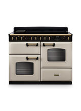 RANGEMASTER CLDLO110EIPPCR/AB1 Classic Deluxe 110cm OC Induction Pale Cream/Antique Brass