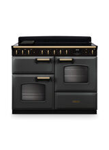 RANGEMASTER CLDLO110EIPSLT/AB1 Classic Deluxe 11cm OC Induction Slate/Antique Brass