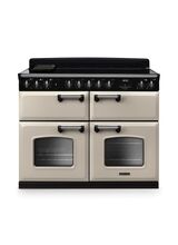 RANGEMASTER CLDLB110EIPPCR/CM1 Classic Deluxe 110cm BC Induction Pale Cream/Chrome