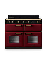 RANGEMASTER CLDLB110EIPBOR/AB1 Classic Deluxe 110cm BC Induction Bordeaux/Antique Brass