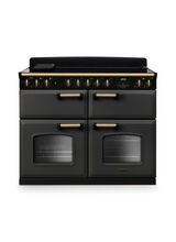 RANGEMASTER CLDLB110EIPSLT/AB1 Classic Deluxe 11cm BC Induction Slate/Antique Brass