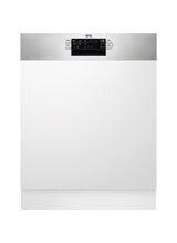 AEG FEE64917ZM 6000 Semi-Integrated 60cm Dishwasher - Stainless Steel
