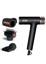 SHARK HD731UK SpeedStyle Pro 3-in-1 High-Velocity Hair Dryer System - Black